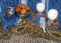 لگیمات با دوغ محلی