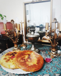 نان تابه ایی یا برساق