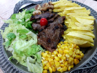 استیک راسته کبابی