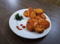 دستپخت پسرم (سوسیس با سالاد سزار)