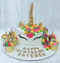 کیک تولد یونیکورن