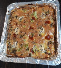 پیتزا با نون لواش