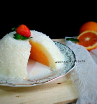 محلبی با مغز پرتقال