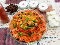 پاستای پاپیونی با ژامبون