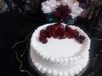 کیک اسفنجی -امریکایی اولین تجربه خامه کشی