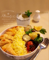 کباب مرغ چوبی