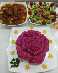 شام ژیگولی من (خورشت بامیه)