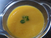 سوپ کدو حلوایی