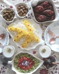 خورش مرغ ترش