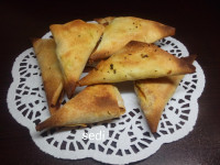 سمبوسه گوشت در فر