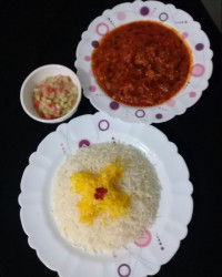 خورشت خلال بادام