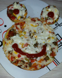 پیتزا قورباغه ای جونم