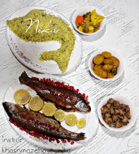 ماهی قزل آلای شکم پر