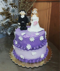 کیک عروس داماد