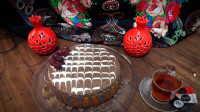 کیک ساده با رویه گاناش