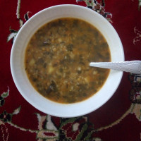 آش اوماج برای سرما خوردگی