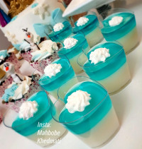 فرنی با ژله