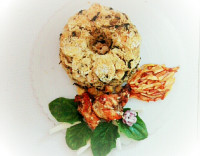 برنج مخلوط اسفناج سکوت بانو