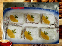 کیک برفی یخچالی