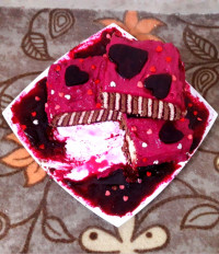 کیک یخچالی لبو