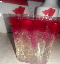 ژله حباب دار ترکیبی