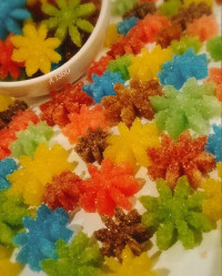 قند رنگی تزیینی (ورق بزنید)