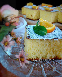 کیک پرتقالی