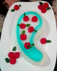 ژله شیربستنی وپاستیل