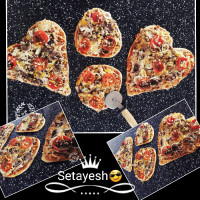 پیتزا مرغ وقارچ