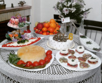 میز ششمین سالگرد ازدواجمون