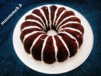 بانت کیک شکلاتی با مرکز پنیری