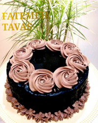 کیک شکلاتی گاناش