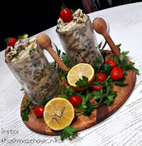 پاستای لیمویی با مرغ