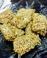 شیرینی کنجد عسلی