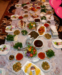 سفره شام