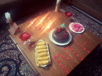 میز سالگرد عقدم