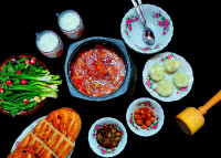 آبگوشت دیزی سنگی