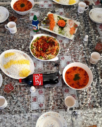 سفره ناهار ..