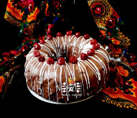 کیک شکلاتی بی بی