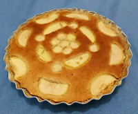 کیک سیب برگردون