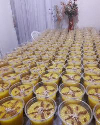 آش شله زرد منزل یکی از بستگان