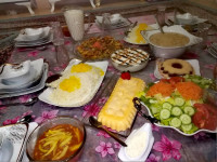 سفره شام من