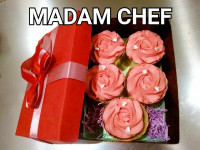 کاپ کیک پرتقال بارزت خامه