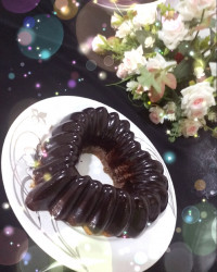 کیک با روکش ژله