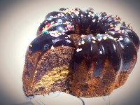 کیک با رویه ژله ای