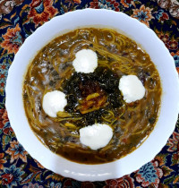 آش رشته . تقدیم به نگاه زیباتون .