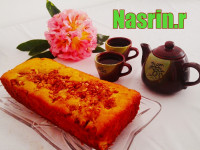 کیک سیب و دارچین با باترمیلک