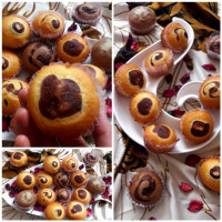 کاپ کیک کرم دار