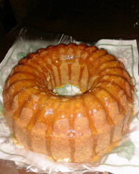 کیک نسکافه ای باسس کارامل