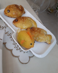 پیراشکی مرغ و قارچ